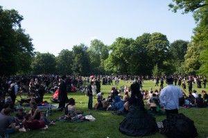 Viktorianisches Picknick im Clara-Zetkin-Park